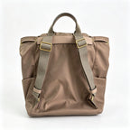 Tory Burch Perry taupe adjustable shoulder strap lightweight travel/commuter bag women's style