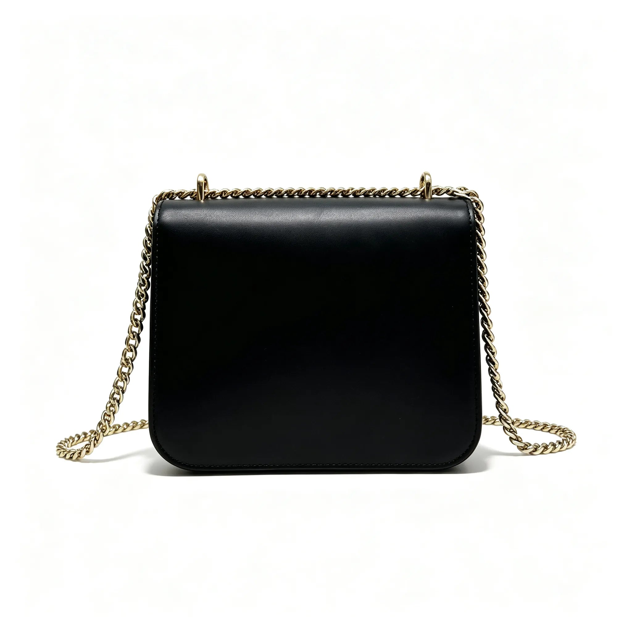 Tory Burch Eleanor | Black leather adjustable chain shoulder strap multiple carrying options women's designer handbag