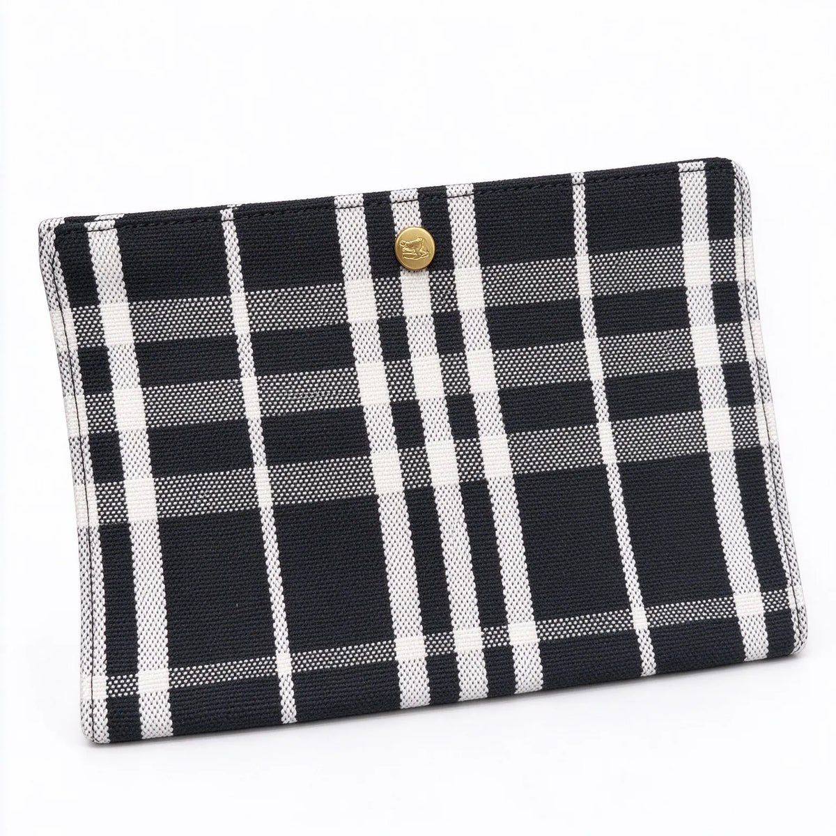 Burberry Reversible Bloomsbury Medium Tote Bag | Black Grainy Leather & Vintage Check