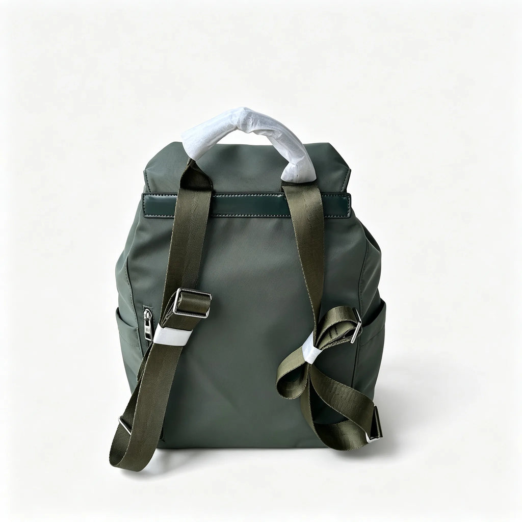 Tory Burch Virginia Sage Green and Adjustable Shoulder Strap Lightweight Travel/Commuter Bag for