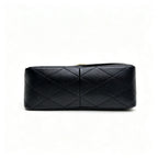 Tory Burch Kira | Black Pebble Leather Designer Handbag with Detachable Chain Shoulder Strap