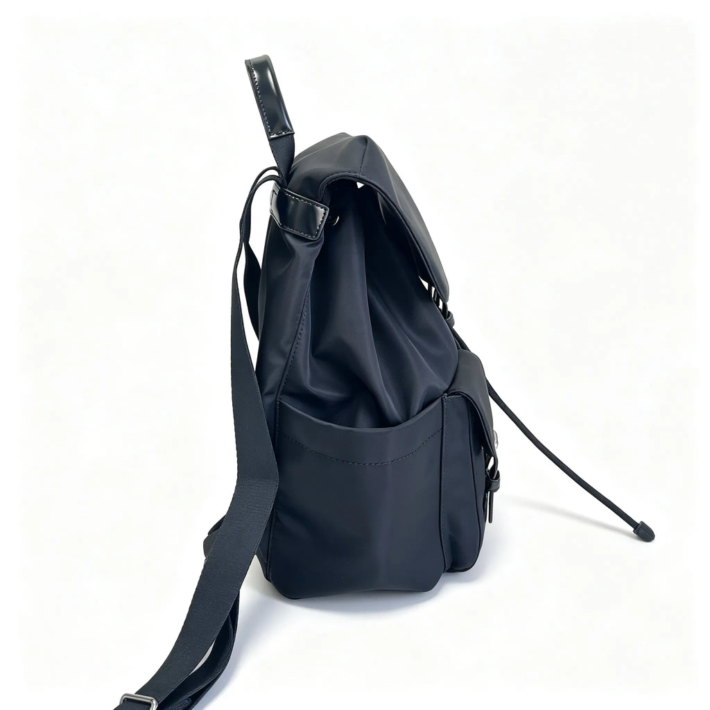 Tory Burch Virginia Black Adjustable Shoulder Strap Lightweight Travel/Commuter Bag