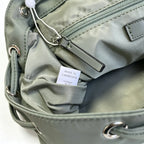 Tory Burch Virginia Sage Green and Adjustable Shoulder Strap Lightweight Travel/Commuter Bag