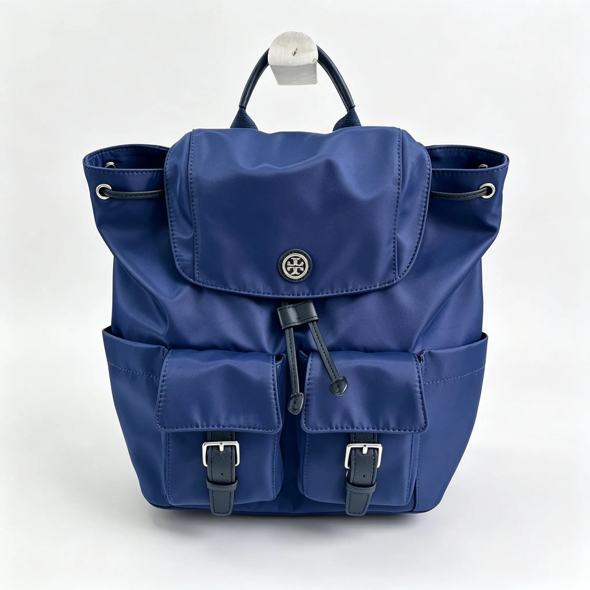 Tory Burch Virginia Royal Navy Blue Adjustable Shoulder Strap  Lightweight Travel/Commuter Bag
