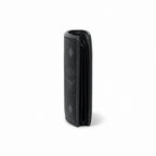 MCM Visetos Classic Men's Bifold Wallet | Short Leather Folding Wallet in Black — Designer Monogram Card Holder for Him