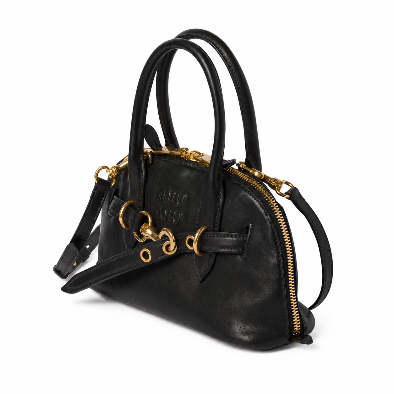 Miu Miu Aventure Nappa leather handbag