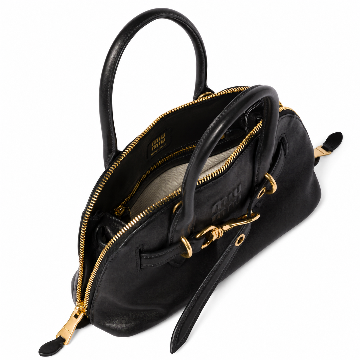 Miu Miu Aventure Nappa leather handbag