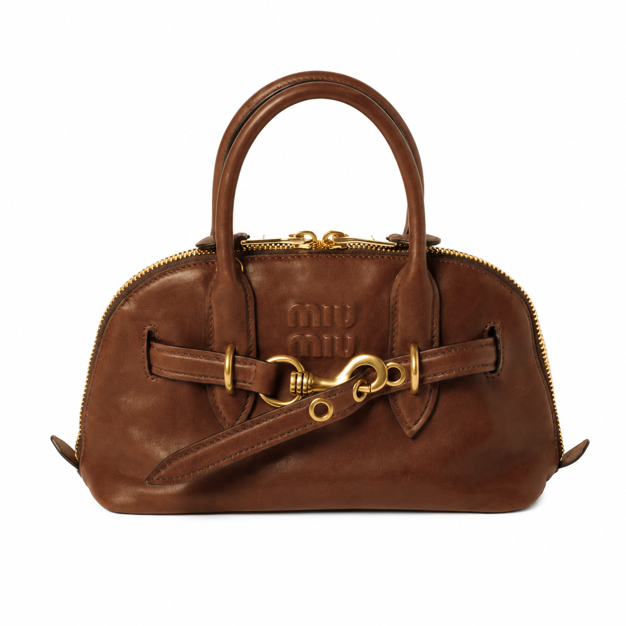 Miu Miu Aventure Nappa leather handbag