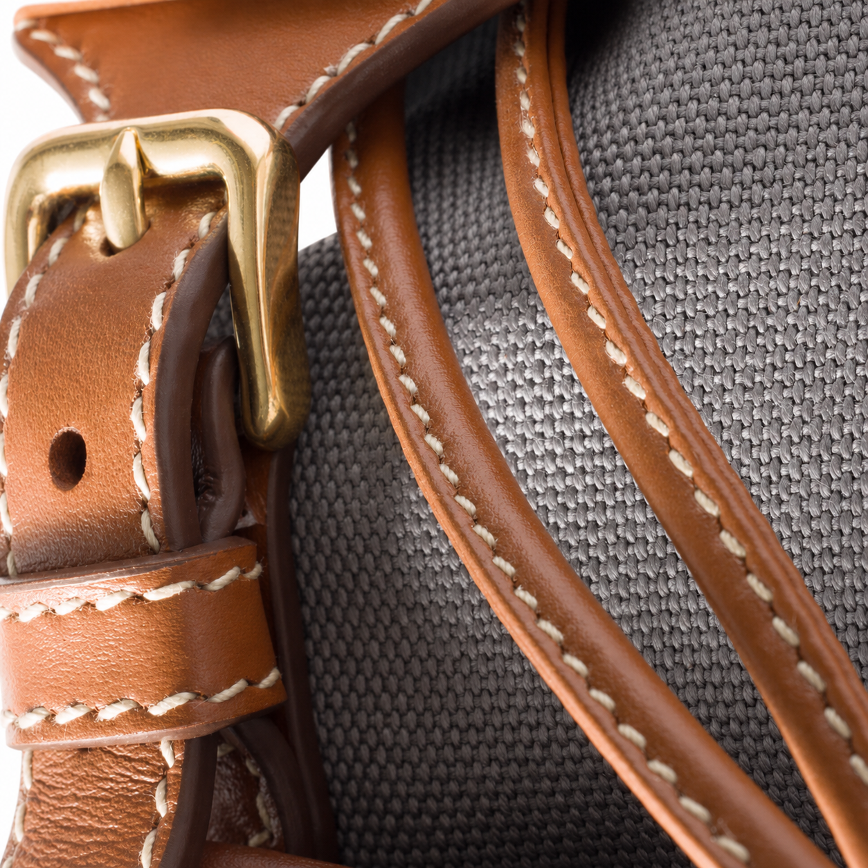 Miu Miu Spring/Summer 2026 Canvas and Leather Backpack