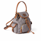 Miu Miu Spring/Summer 2026 Canvas and Leather Backpack