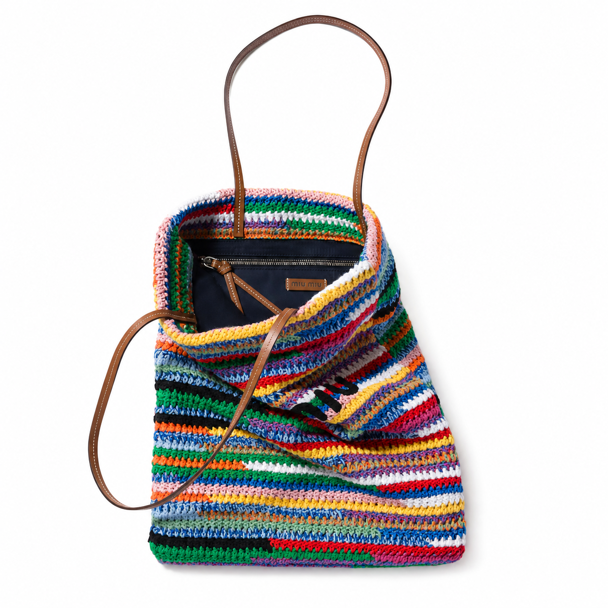 Miu Miu Crochet Tote Bag