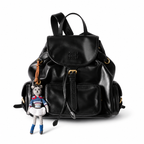 Miu Miu Preppy Style Leather Backpack – Luxury Designer Backpack