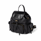 Miu Miu Preppy Style Leather Backpack – Luxury Designer Backpack