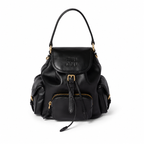 Miu Miu Preppy Style Leather Backpack – Luxury Designer Backpack