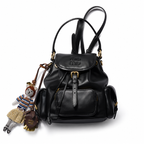 Miu Miu Preppy Style Leather Backpack – Luxury Designer Backpack