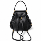 Miu Miu Preppy Style Leather Backpack – Luxury Designer Bag