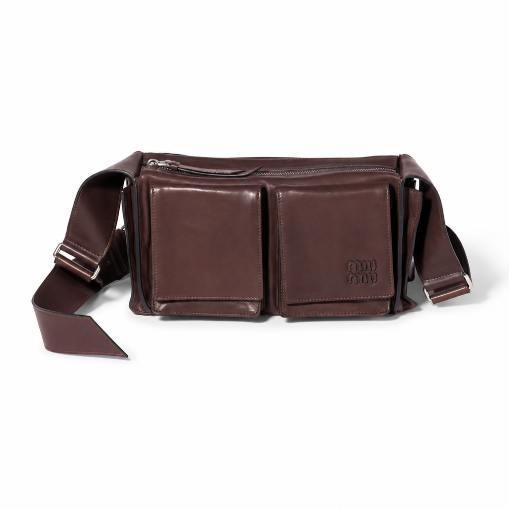 Miu Miu Spring/Summer 2026 Utilitaire Nappa leather crossbody bag