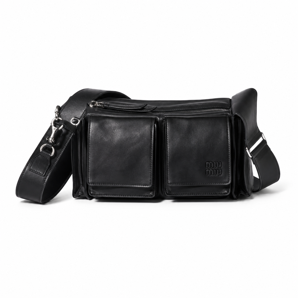 Miu Miu Spring/Summer 2026 Utilitaire Nappa leather crossbody bag