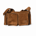 Miu Miu Utilitaire Suede Shoulder Bag – Cocoa Brown Designer Handbag