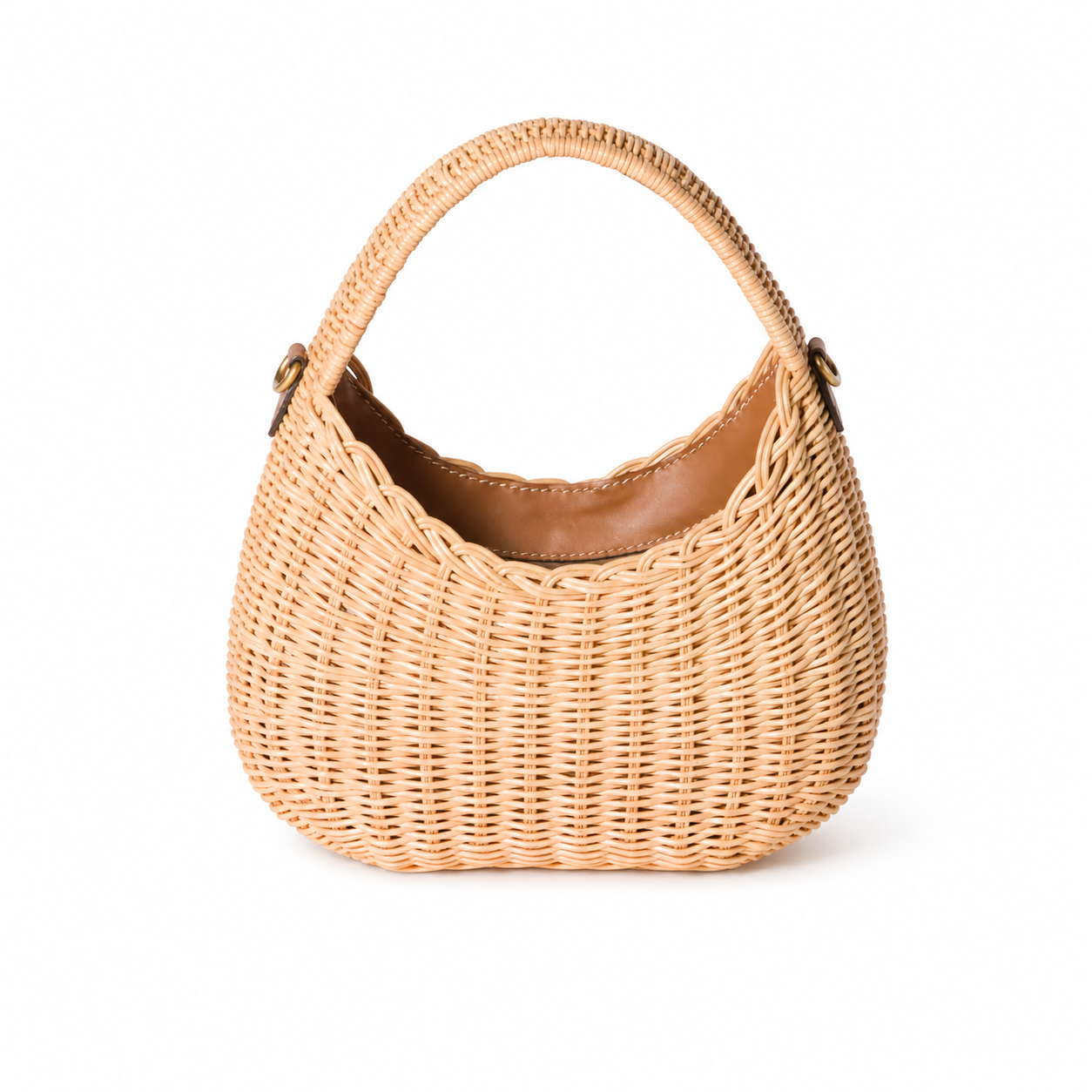 Miu Miu Wander Woven Hobo Bag