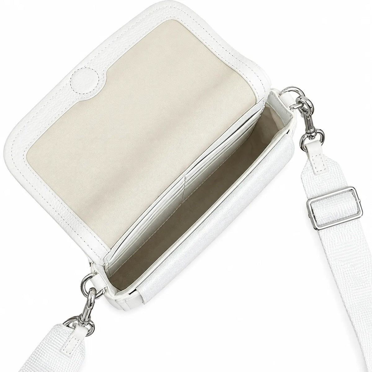 Marc Jacobs The Mini Bag, Women's White Mini Crossbody Bag