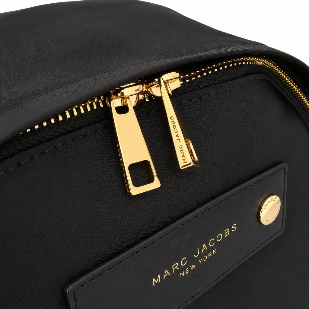 Marc Jacobs Preppy Nylon Backpack Black Lightweight Travel School Bag