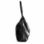 Marc Jacobs Cristina | Black lambskin  chain trim  top handle  women's designer shoulder bag