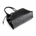 Marc Jacobs Cristina | Black lambskin  chain trim  top handle  women's designer shoulder bag