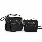 Marc Jacobs Preppy | Black  detachable shoulder strap lightweight travel tote bag for women