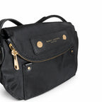 Marc Jacobs Preppy | Black  detachable shoulder strap lightweight travel tote bag for women