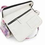 Marc Jacobs Medium Future Floral | White base with vibrant floral print  embossed logo detachable shoulder strap  women's commuter tote bag