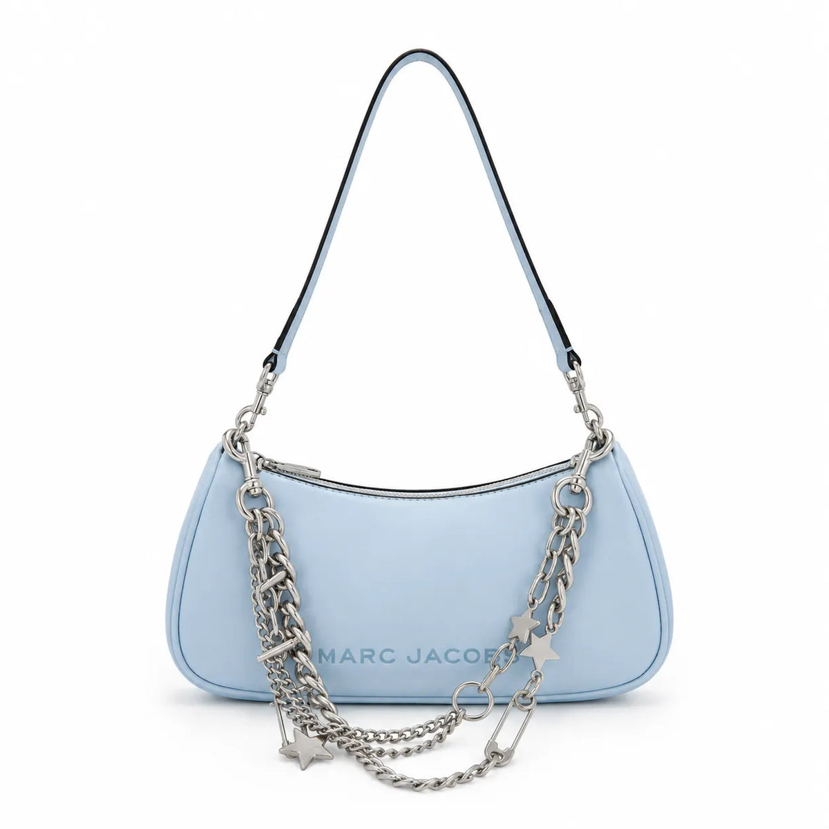Marc Jacobs The Charm | Off-white smooth leather women's Y2K designer crossbody bag with detachable shoulder strap