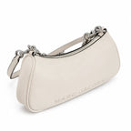 Marc Jacobs The Charm | Off-white smooth leather women's Y2K designer crossbody bag with detachable shoulder strap