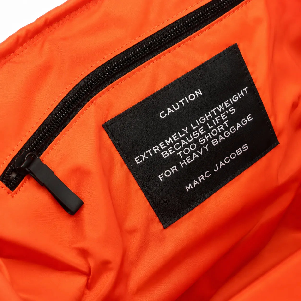 Marc Jacobs | Grey quilted nylon  embossed logo  double handles  exterior pocket  women's commuter tote bag