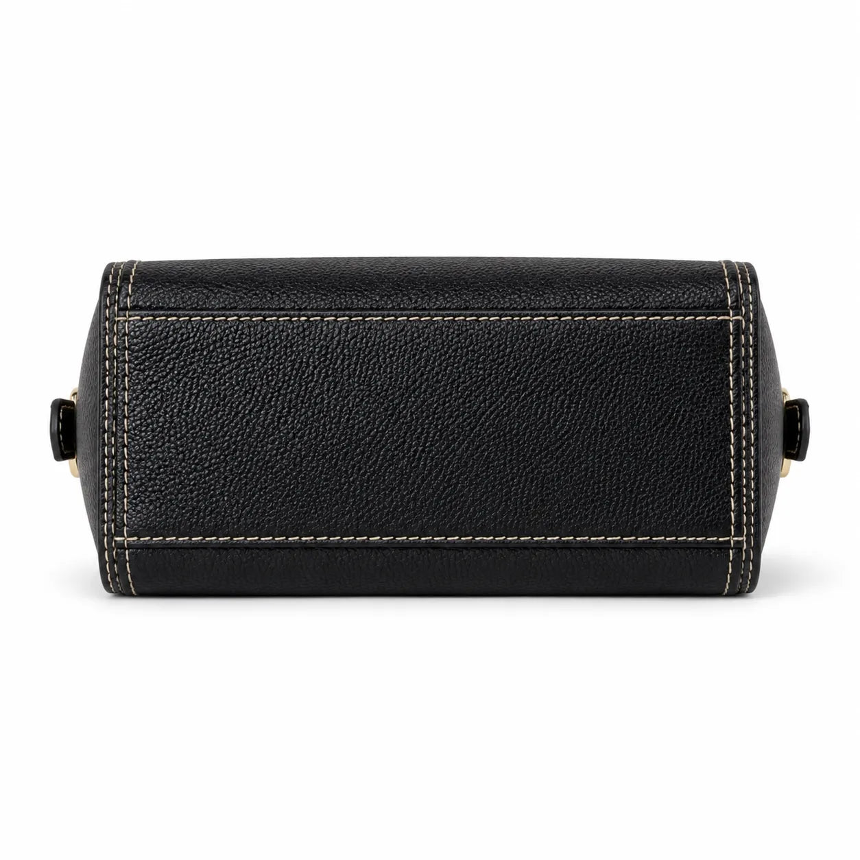 Marc Jacobs Mini Cruiser | Black pebbled leather  detachable shoulder strap  embossed logo  women's designer handbag