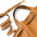 Tory Burch Romy Pebble Cream-colored Pebble Leather Women's Handbag/Crossbody Bag