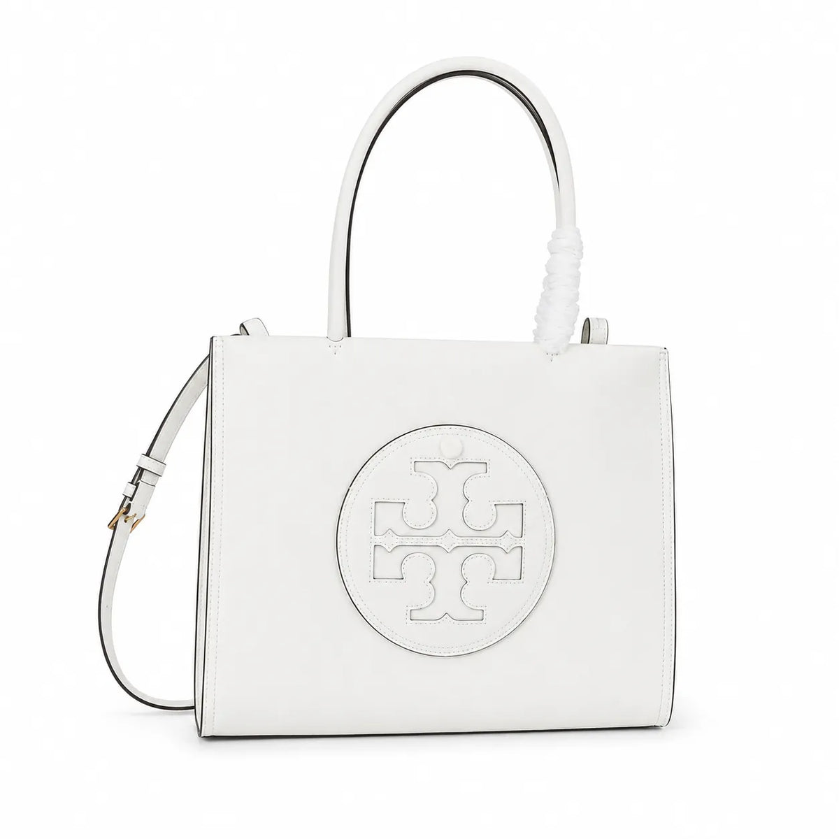 Tory Burch Ella Bio | Wisteria Brown Adjustable Shoulder Strap Magnetic Snap Women's Designer Shoulder/Handbag