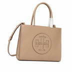 Tory Burch Ella Bio | Wisteria Brown Adjustable Shoulder Strap Magnetic Snap Women's Designer Shoulder/Handbag