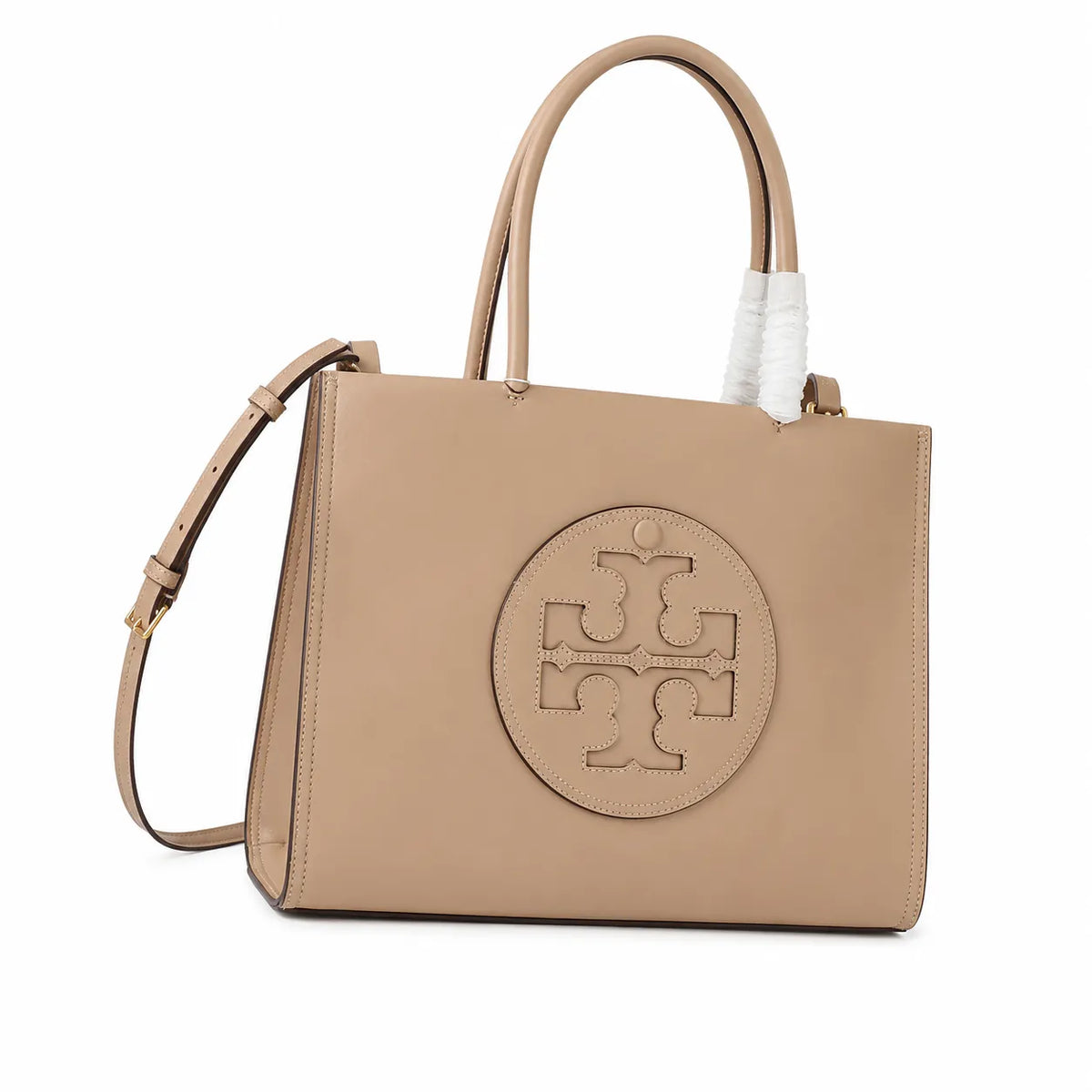 Tory Burch Ella Bio | Wisteria Brown Adjustable Shoulder Strap Magnetic Snap Women's Designer Shoulder/Handbag