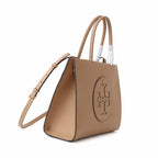 Tory Burch Ella Bio | Wisteria Brown Adjustable Shoulder Strap Magnetic Snap Women's Designer Shoulder/Handbag