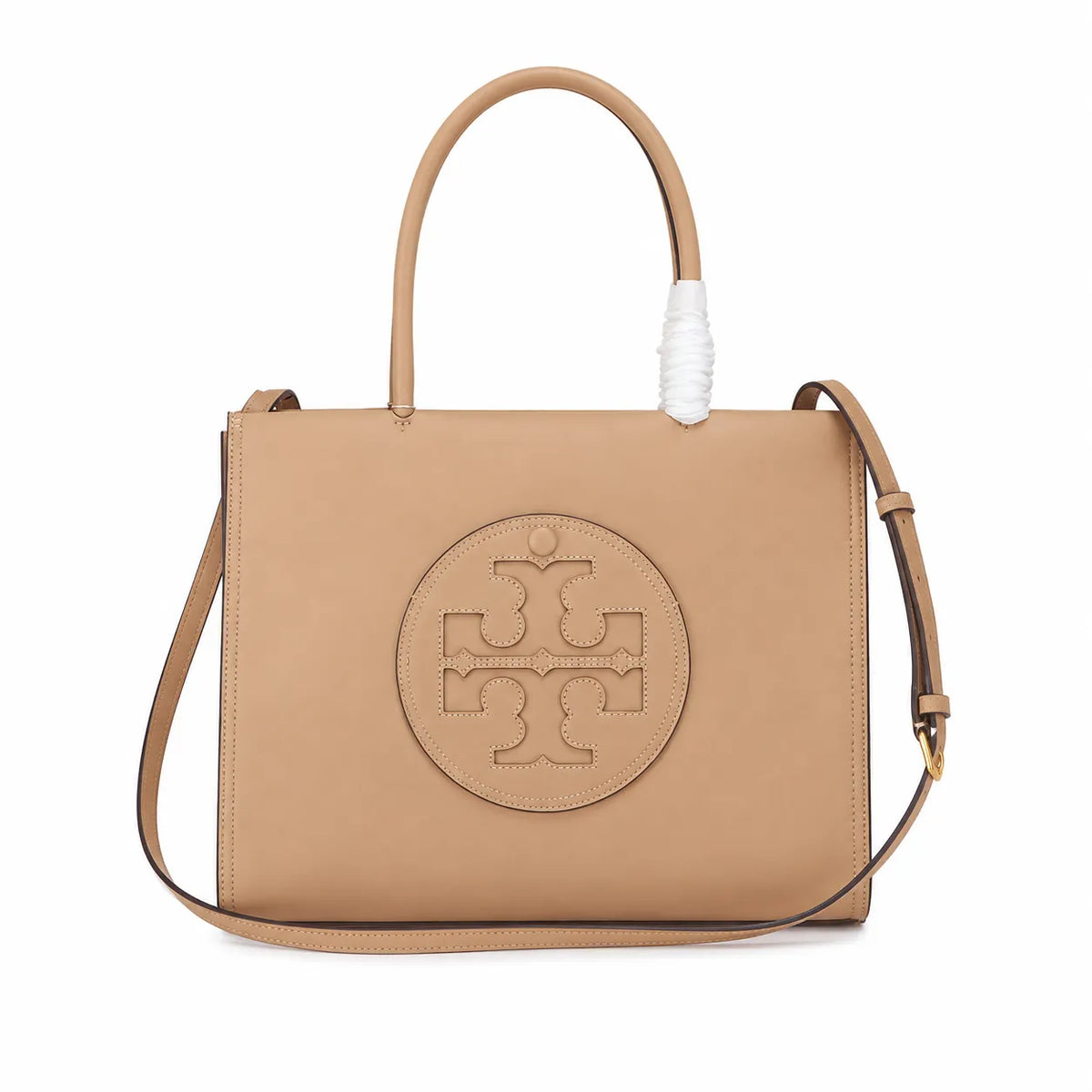 Tory Burch Ella Bio | Wisteria Brown Adjustable Shoulder Strap Magnetic Snap Women's Designer Shoulder/Handbag