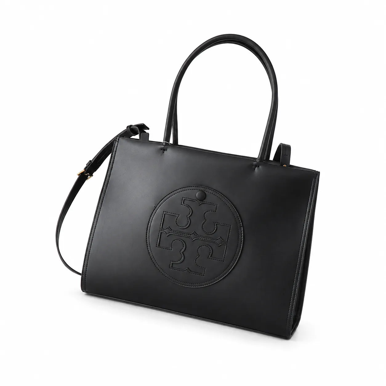 Tory Burch Ella Bio | Wisteria Brown Adjustable Shoulder Strap Magnetic Snap Women's Designer Shoulder/Handbag