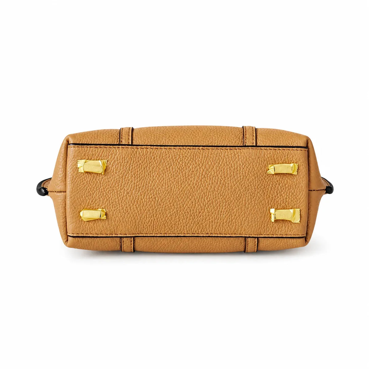 Tory Burch Perry | Tan pebbled leather detachable shoulder strap zip closure women's designer shoulder/handbag