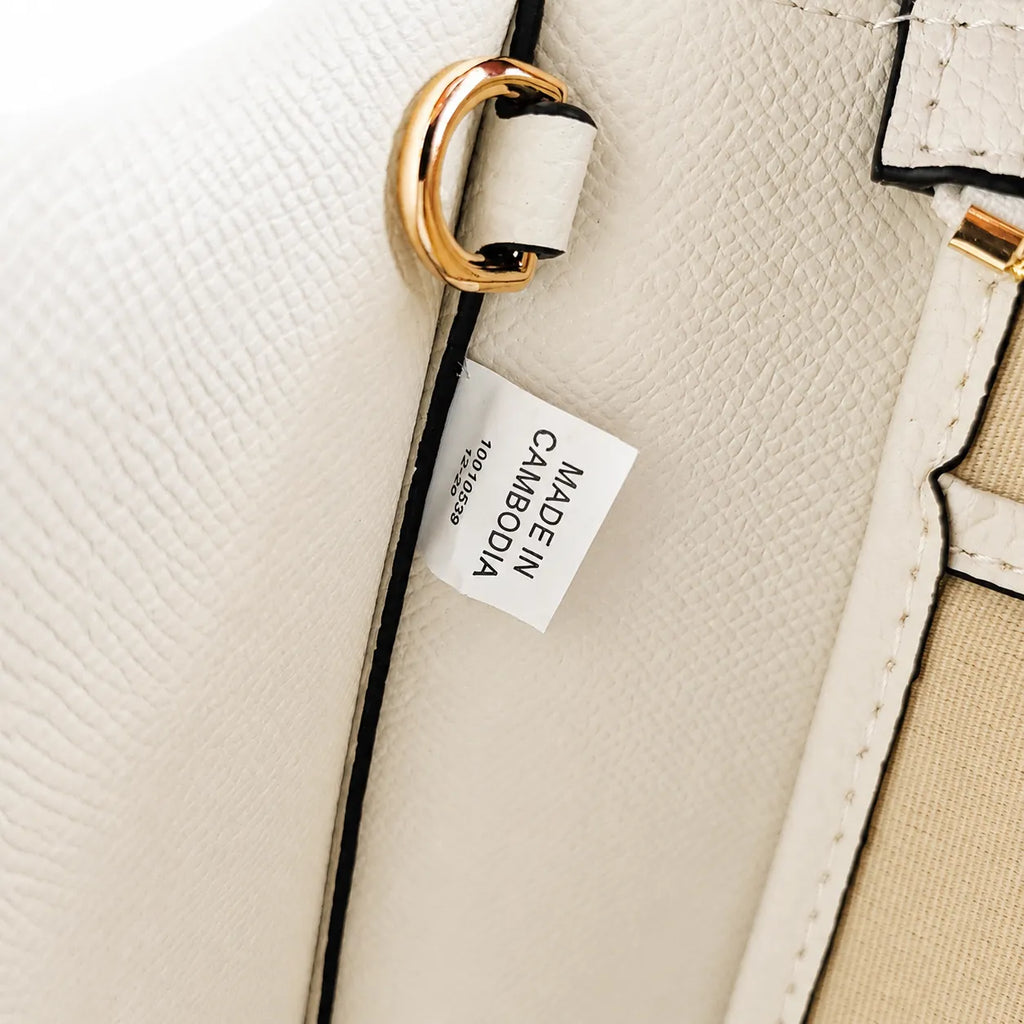 Tory Burch Perry | Ivory pebbled leather detachable shoulder strap  zip closure women's designer shoulder/handbag