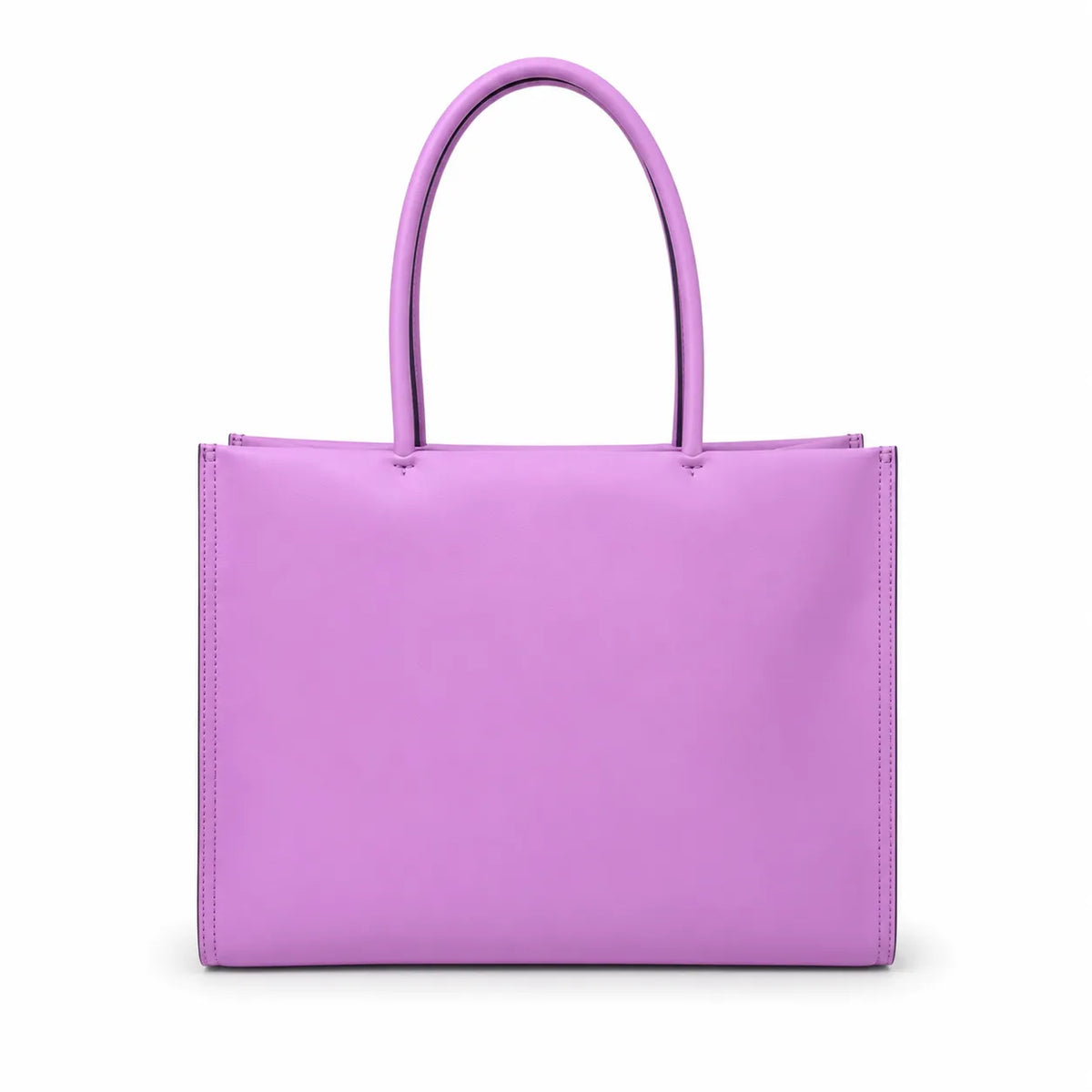 Tory Burch Ella Bio | Light purple, round T-logo embossed  double handles and detachable shoulder strap  women's designer shoulder bag