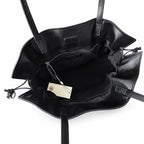adjustable drawstring closure double handles  women's designer drawstring cloud handbag