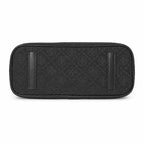 Tory Burch T Monogram | Black jacquard fabric iconic double T logo and detachable pouch women's designer handbag
