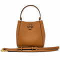 Tory Burch McGraw | Tiramisu-style pebbled leather detachable shoulder strap women's designer handbag
