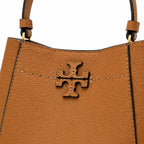 Tory Burch McGraw | Tiramisu-style pebbled leather detachable shoulder strap women's designer handbag