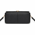 Tory Burch Eleanor | Black Nappa Leather Adjustable Shoulder Strap Multiple Carrying Options Women's Designer Handbag